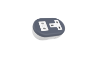 CMD Caplet 1xpower 65w Twin Type c USB 1.5m Lead to GST gstwhte/navy
