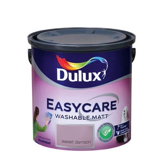 Dulux Easycare Washable Matt Sweet Damson Paint Pat McDonnell Paints