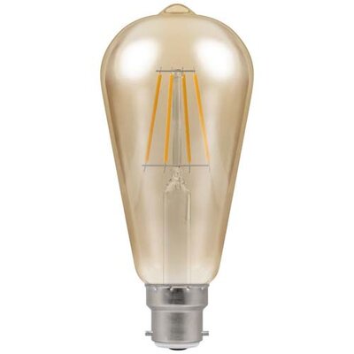 CROMPTON LED ST64 ANT FILAMENT 5W DIM 2200K BC | 4221
