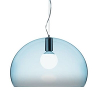 Kartell Fly Pendant K2 Cloud Blue C/W Lamp