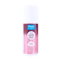 NEW PINK EDIBLE LUSTRE SPRAY 100ML