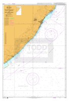ADMIRALTY Chart - 4179 East London to Richards Bay