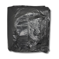 Medium Duty Black Bin Liner, 18 x 29 x 39&rdquo;, 200/Case