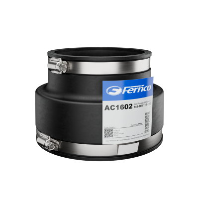 Fernco Adaptor Coupling AC1602 EPDM 144mm-160mm/110-122