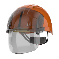 Evo Vistashield - Orange/Smoke Vented