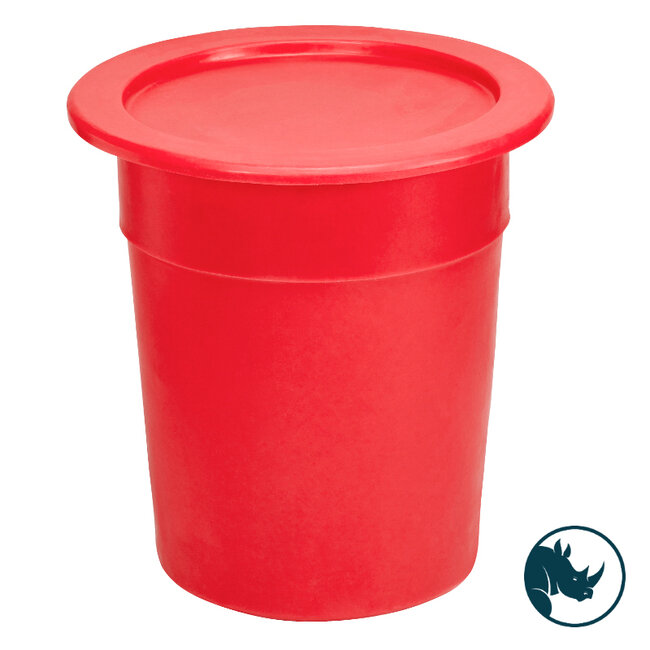 Tapered bin lid to fit TP2085, red Klipspringer