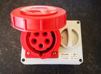 32 Amp 3P+N+E Interlocked Socket IP65