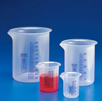 Low Form Beaker With Blue Graduations 100ml