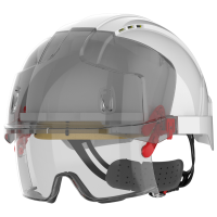 Evovista Lens Helmet, White/smoke
