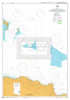 ADMIRALTY Chart - 3908 Passages between Turks and Caicos Islands and Dominican Republic