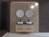 RIMINI 120 WALL HUNG LIGHT OAK