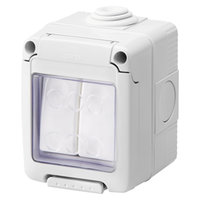 Switch 2 Gang 2 Way 16A IP55