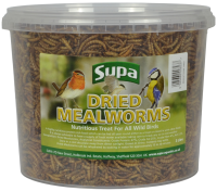 Supa Dried Mealworms 3 Litre x 1
