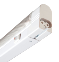 SPIRE 18W T5 linkable striplight, IP20, 640mm, White