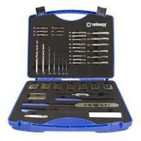 Hand Tap Set - HSS - 45 Piece - Taps, Dies, Drills  M3 - M12 CD Juwel at AEF Ltd