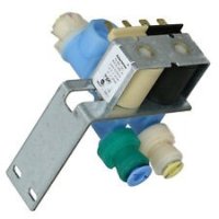 Whirlpool Indesit Fridge Freezer Dual Water Inlet Solenoid Valve 67005118 Genuine