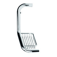 RLL309 GRAB BAR WITH SOAP BASKET