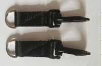 Belly Pad Extend Straps Black/Bl