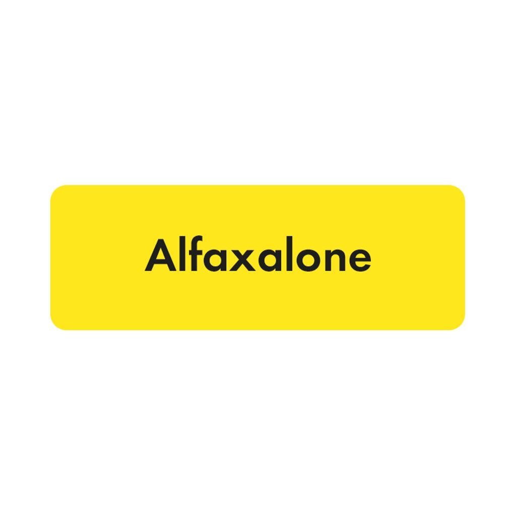 Purfect Syringe Drug Label (400) Alfaxalone J.A.K Marketing
