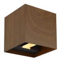 VERONIKA OUTDOOR ALUMINIUM DIE-CAST WOOD EFFECT LED