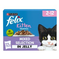 Felix Original Kitten Mixed Selection in Jelly