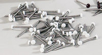 Polytop Pins 40mm White Box of 250