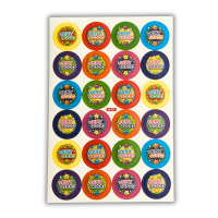 Very Good Stars Stickers - Size 20mm - 240 pack
