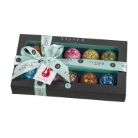 Deluxe gift box of 10 Picasso chocolates with menu tag  - 4x190g