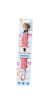 Bunny & Birdy Pink Cotton Soother Clip