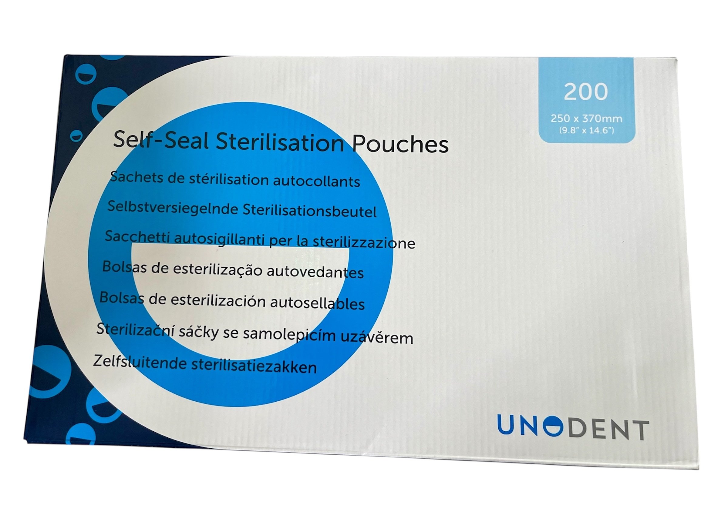 Unodent Pouches 250mm x 400mm (250mm x 370mm) 200pk