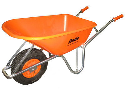 Belle Warrior Wheelbarrow Orange 100L