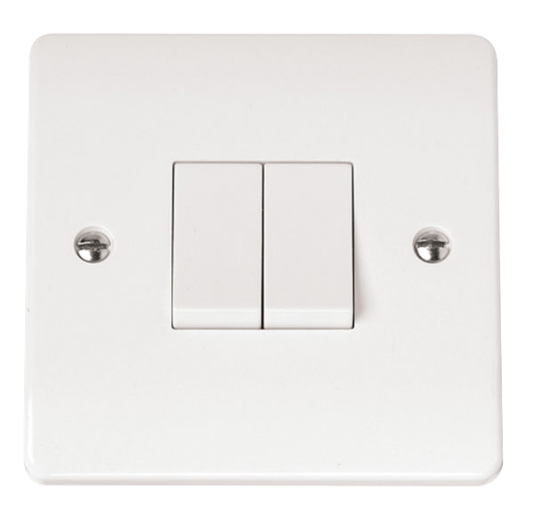 Click Mode 2G 2W Switch White CMA012