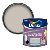 Dulux Easycare Flaked Almond Colour Swatch & 2.5L Paint Tin 