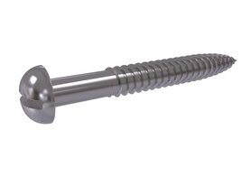 Slotted Round Head Wood Screw