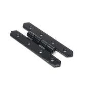 33810 - Black 4 Inch H Hinge (Pair)