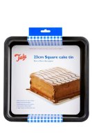 TALA NON STICK SQUARE CAKE TIN 23CM / 9"