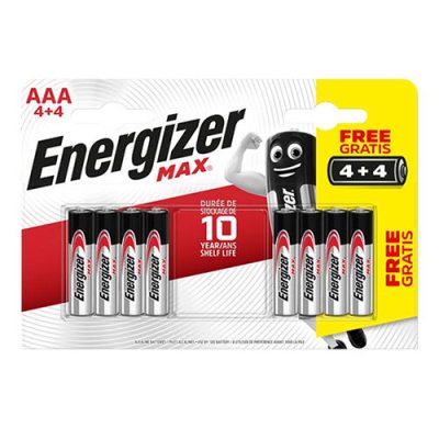 Energizer AAA Battery 8 Pack