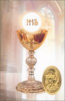 Prayer Card/Communion/Symbolic   (71939)