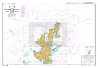 ADMIRALTY Chart - 1233 Northern Approaches to the Shetland Islands