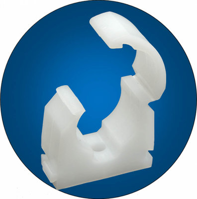 Single Clip Link Pipe Clip 22mm