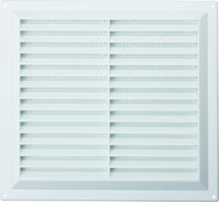 MAP LOUVRE VENT WHITE 9" X 9"