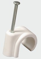 Nail On Pipe Clip 15mm 1/2in Bag of 50