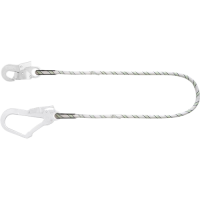Safety Rope Lanyard with Hooks - 1.5 metre