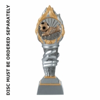 250mm Flaming Torch 3D Blaze Disc Holder