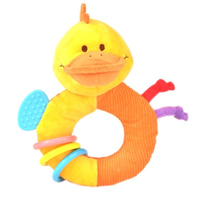 Duckling teether toy for babies