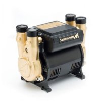 Salamander CT Force 20PT Brass Twin Positive Head Shower Pump 