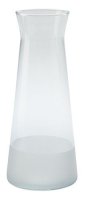 White Frosted Carafe 1,145ml Carton of 6