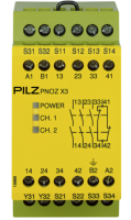 PNOZ X3 24VAC 24VDC 3n/o 1n/c 1so