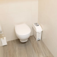 sanitary bin and toilet brush set