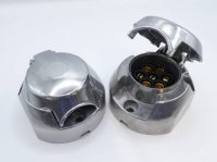 Caraquip Towbar Dual Socket Mounting Plate - 12N & 12S, Two Bolt Flange PH810